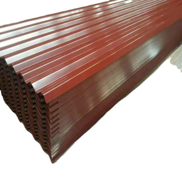 PPGI Ral Farbe Bester Preis Eisendachblech Farbe beschichtete verzinkte Dachplatte